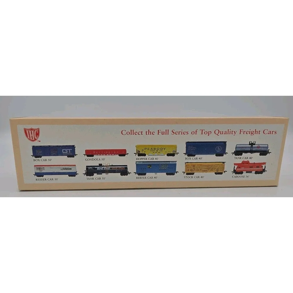 IHC 917 Chattanooga TN Caboose HO Scale Model Train Car Red Plastic